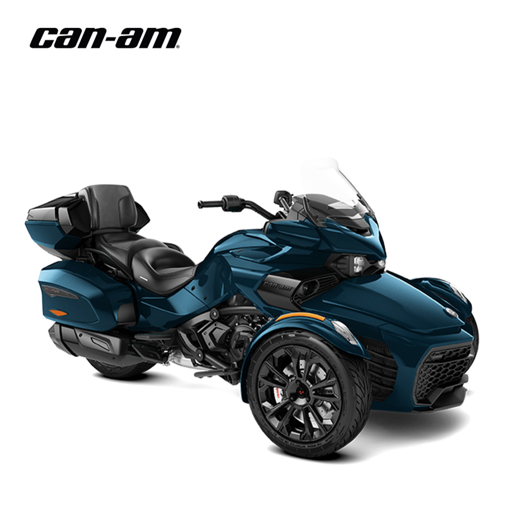 Can-Am Spyder F3 Limited. Farbe: blau, schwarz