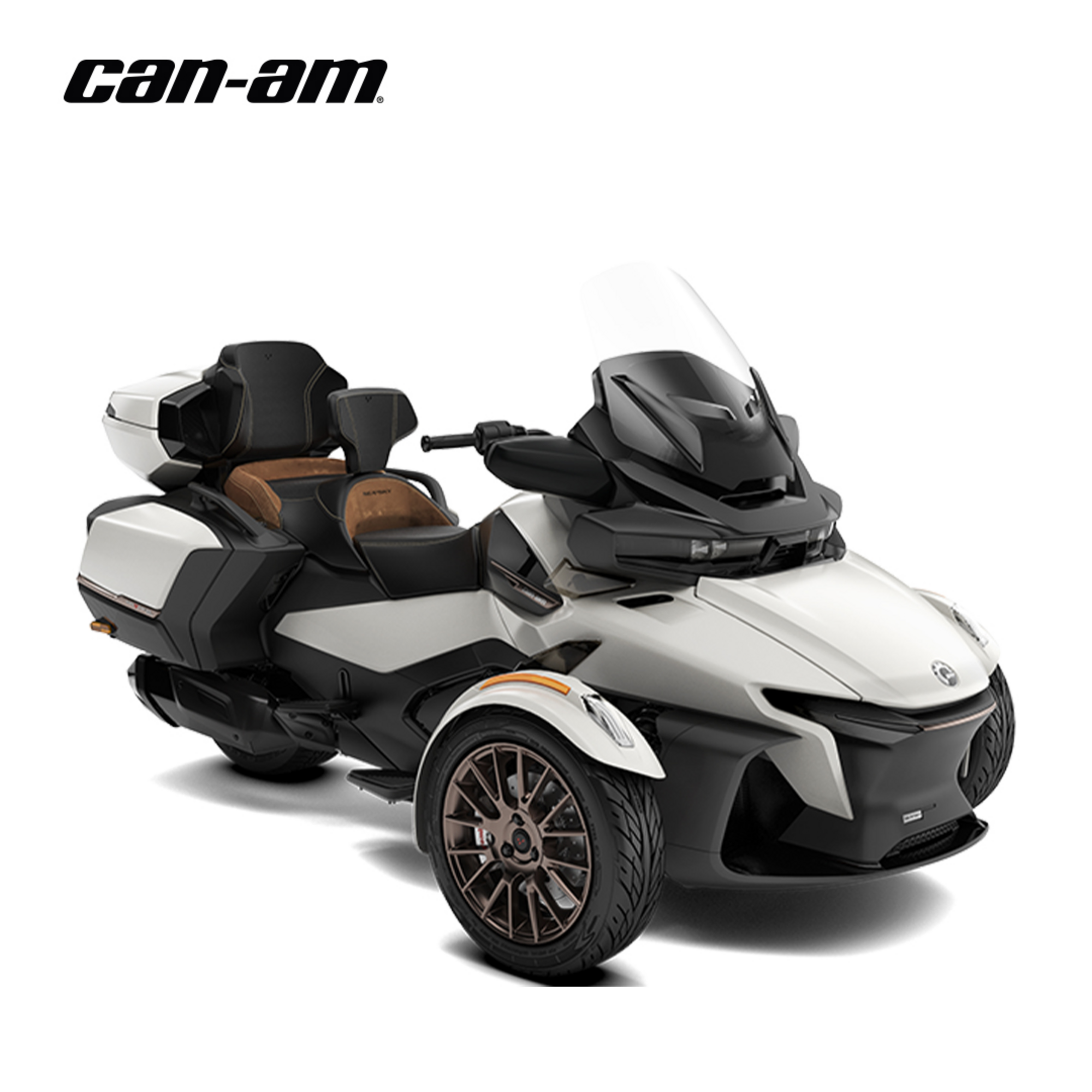 Can-Am Spyder RT Sea-to-Sky. Farbe: weiss