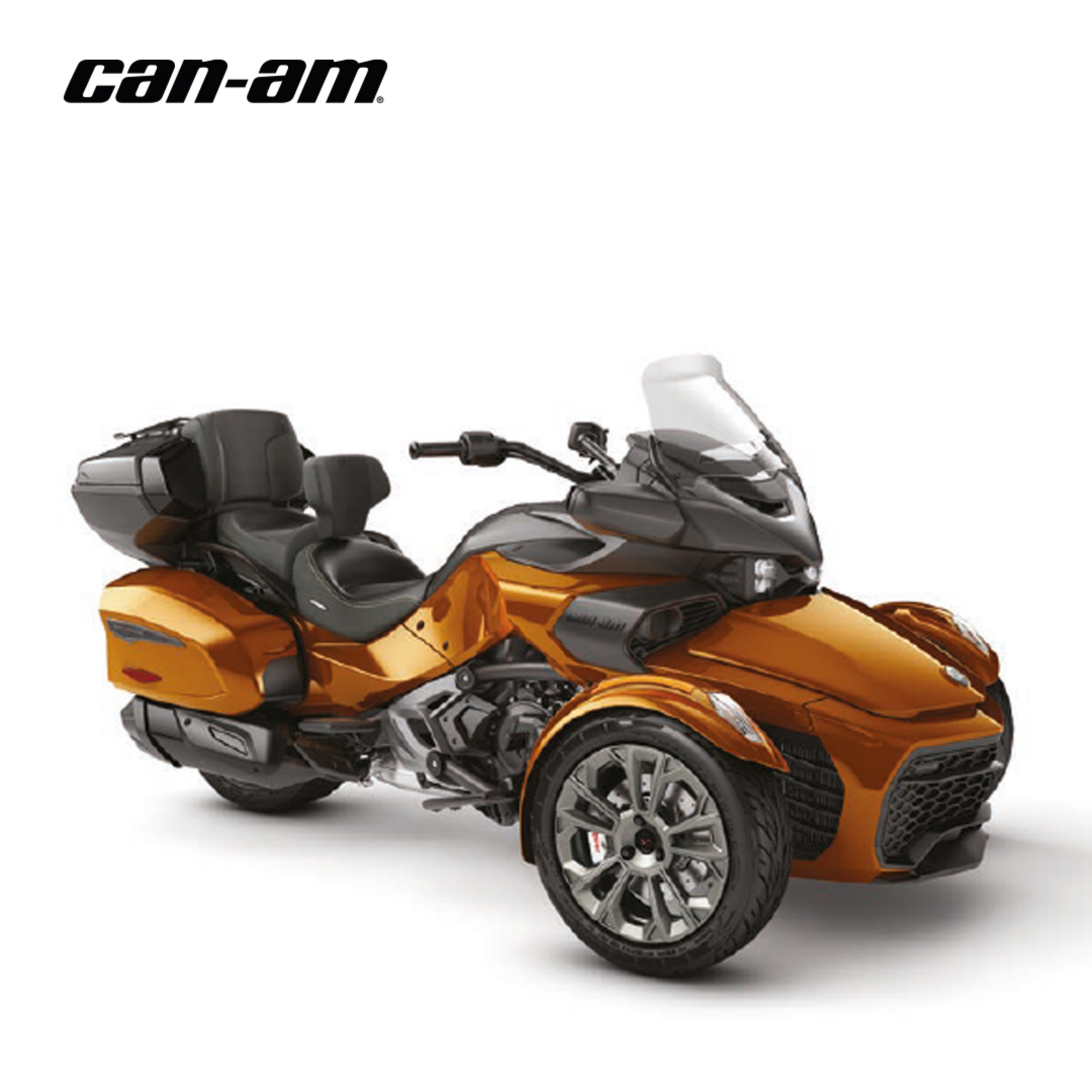Can-Am Spyder F3 Limited Special Series. Farbe: orange, schwarz