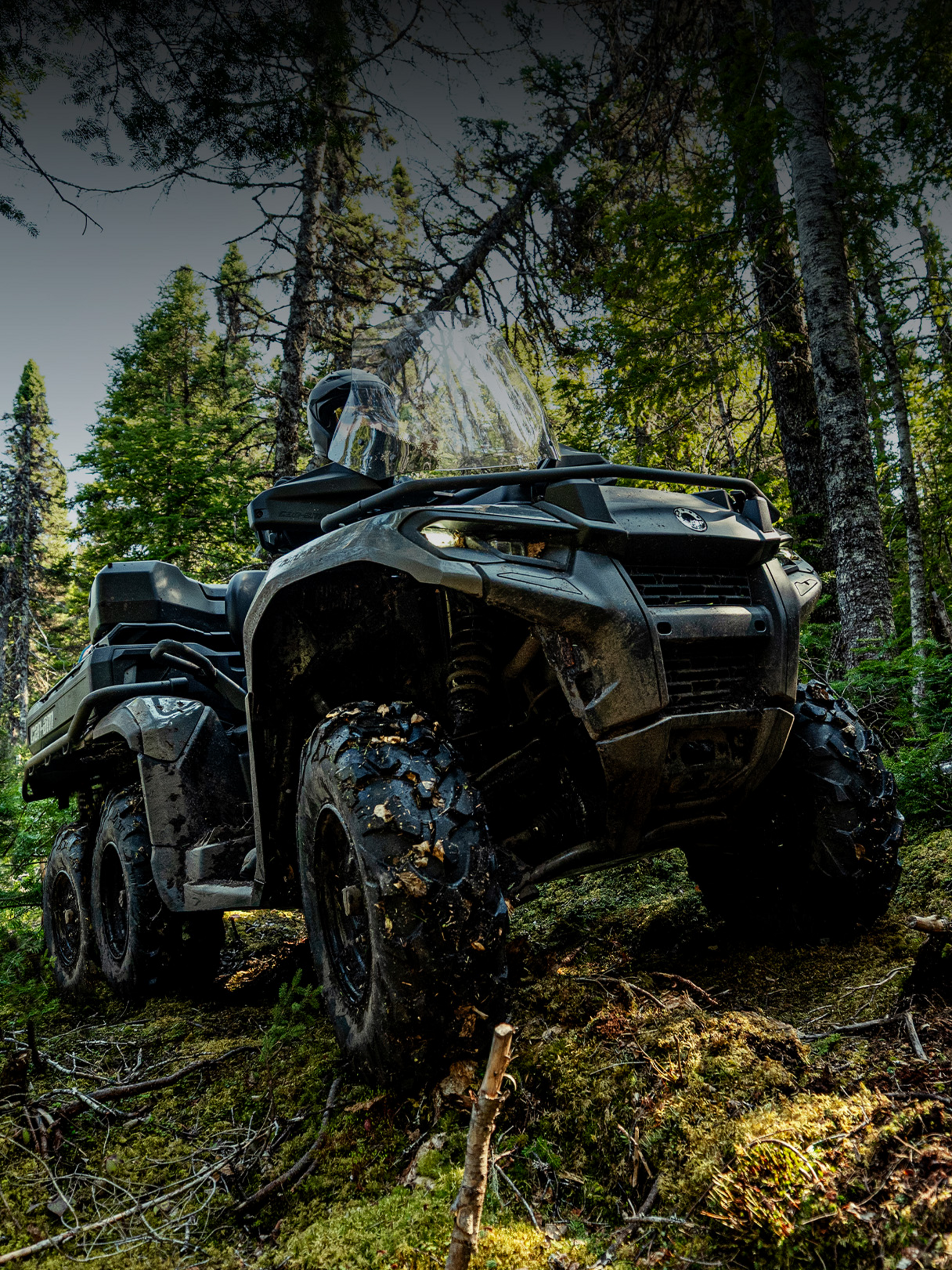 BRP ATV im Gelände.