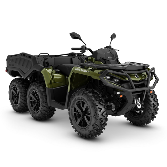 Can-Am Outlander 6x6 XU+ T 1000. Farbe: grün, schwarz