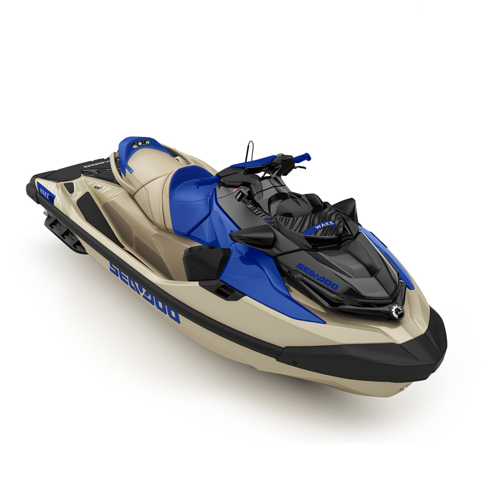 Sea-Doo Wake PRO 230 iDF. Farbe: beige, blau