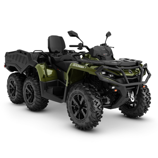 Can-Am Outlander MAX 6x6 XU+ T 1000. Farbe: grün, schwarz