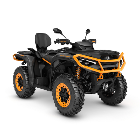 Can-Am Outlander MAX XT-P T 1000R. Farbe: gelb, schwarz
