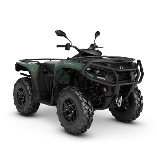 Can-Am Outlander Pro XU T HD7 Modell. Farbe: grau, schwarz