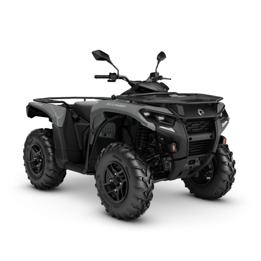 Can-Am Outlander DPS700T Modell. Farbe: grau, schwarz